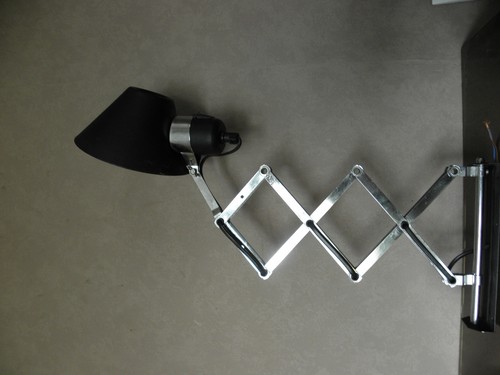 Industrial Bauhaus Design light Scissor Lamp wall retro Vintage atomic retro old - Picture 8 of 9
