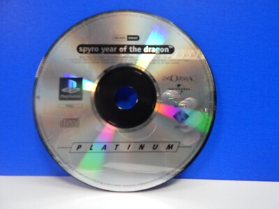 PS1 Sony Playstation 1 Spyro Year of the Dragon Videospiel Vintage NUR DISC