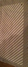 Rolex Vintage scarf in Beige with Brown stripes - New