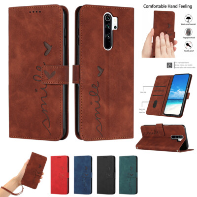 Hülle für Xiaomi Redmi Note 8 Pro 8 9 9S 10 10s Pro Max Kartenfach Tasche Case
