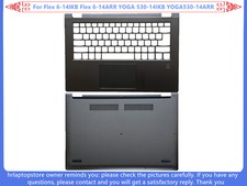 For Lenovo YOGA 530-14IKB Flex 6-14IKB 81EM Upper Case Palmrest / Bottom Cover