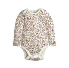 Modern Moments by GERBER Baby Girl 0-3 M  Bodysuit Onesies Romper Long Sleeve