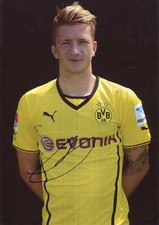 Marco Reus SOCCER BVB DORTMUND  autograph, In-Person signed photo