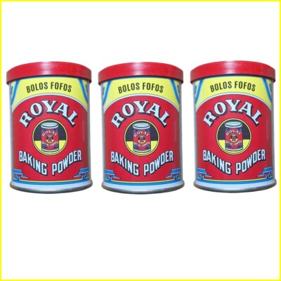 3 x Royal Baking Powder 113g for Various Baking Needs Bread Cake Cookie Biscuit