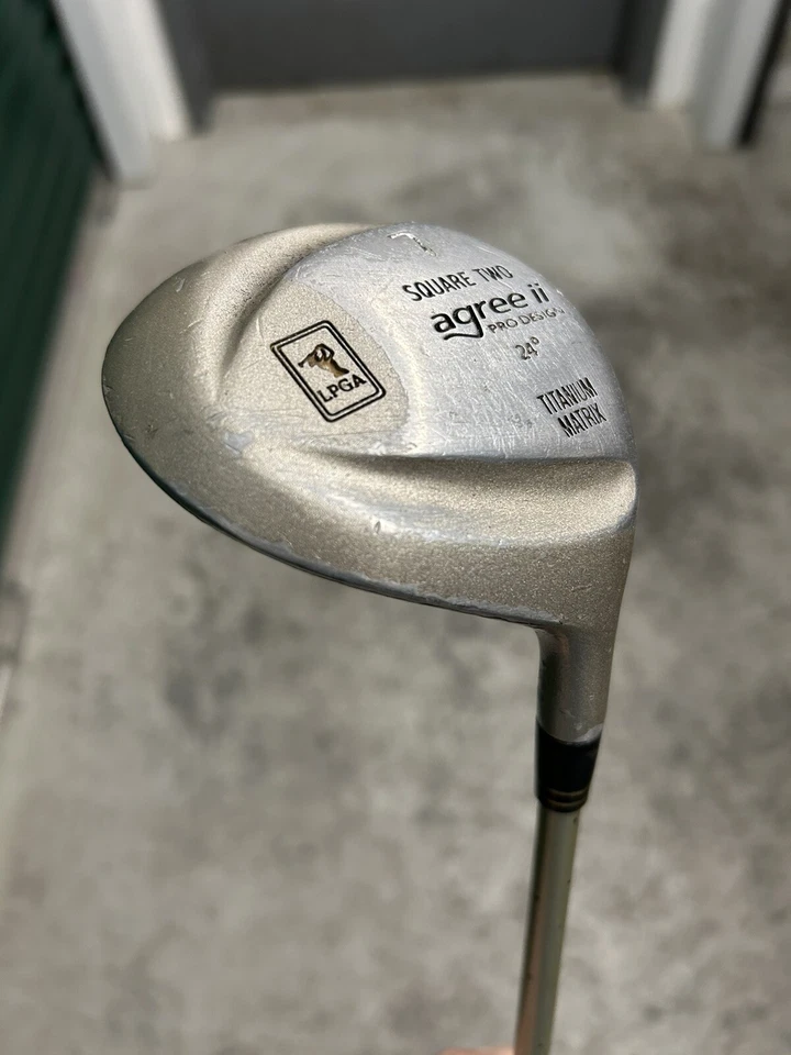 LPGA Square Two 7 Wood 24 Degree Right Hand Graphite Womens Flex 41.5" - Image 3 of 4