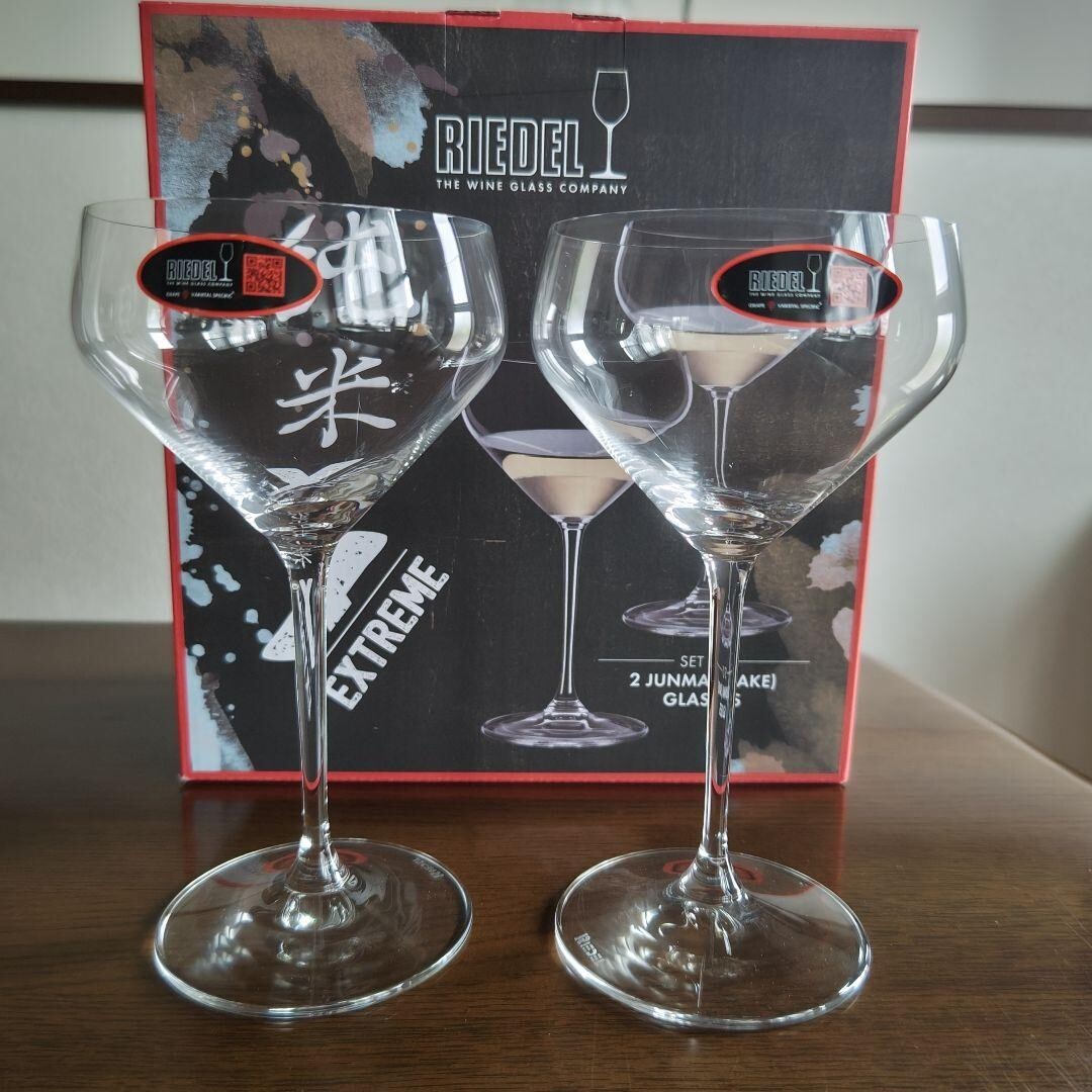 RIEDEL Glass Pair set Extreme Junmai 495ml 4441/27 crystal glass