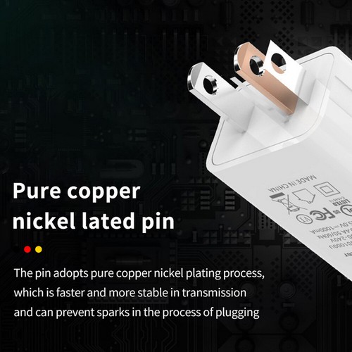 Adaptador de alimentación de interfaz USB de carga estadounidense 5V 1A viaje certificado UL FCC - Imagen 10 de 13