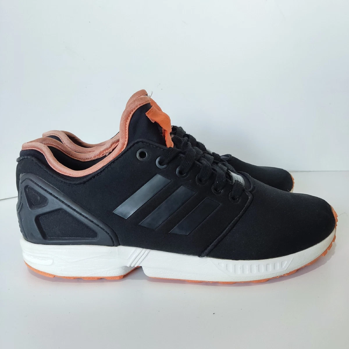 adidas zx flux orange and black