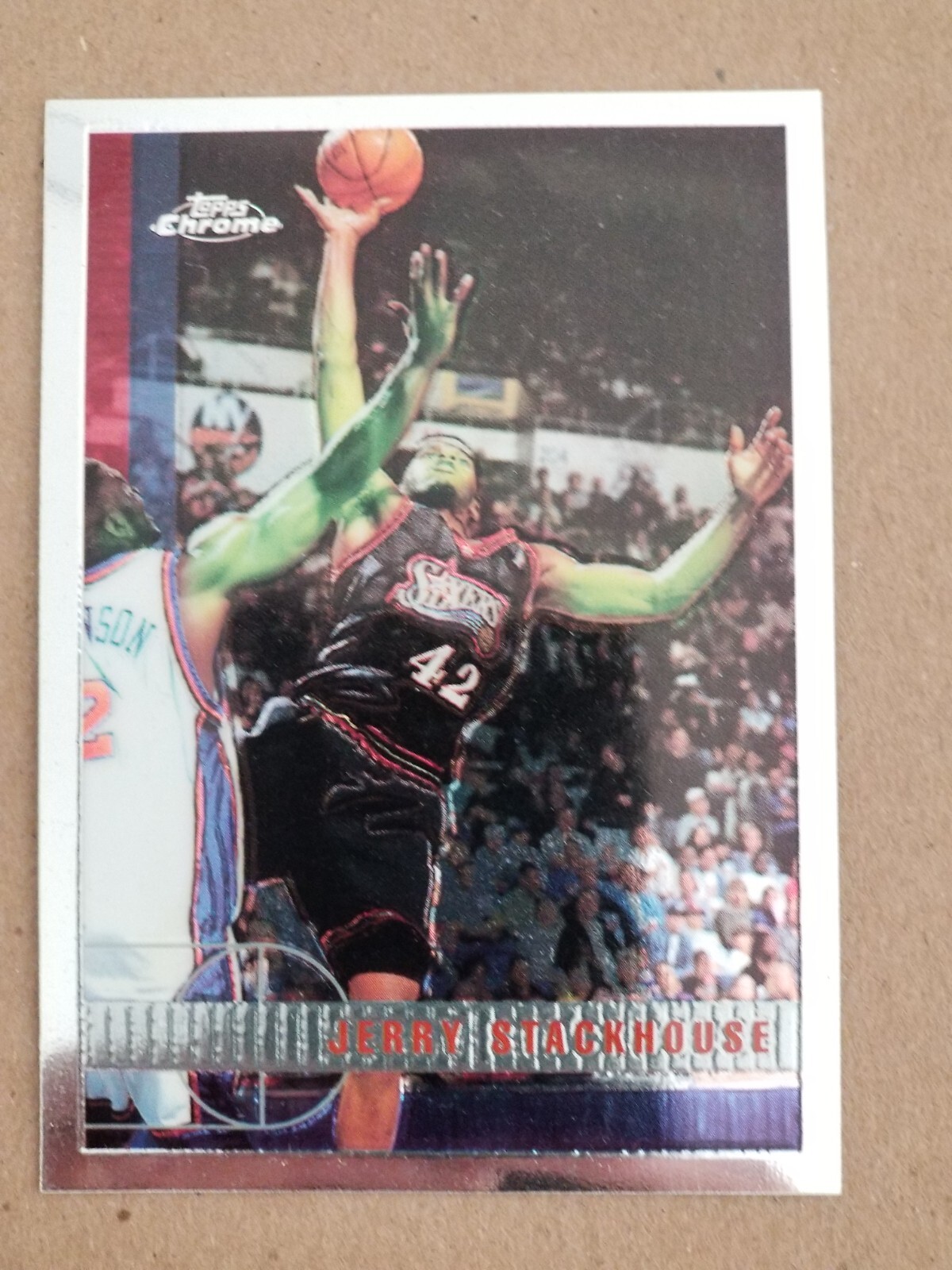 1997-98 Topps Chrome Jerry Stackhouse #204