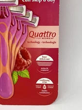 Skintimate Disposable Razor Raspberry Rain 4 Blade Razors 1 Pk 4 Razors New