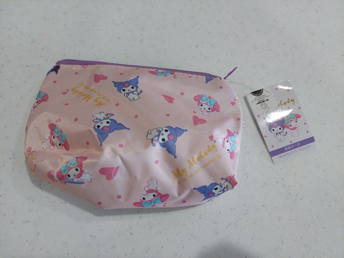 ポーチ [LesportsacxMY MELODY KUROMI] SQUARE COSMETIC POUCH Amazon.com: Sanrio My Melody × Kuromi Boat Type Cosmetics