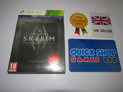 The Elder Scrolls V Skyrim Legendary Edition XBOX 360 Neu VERSIEGELT PAL UK