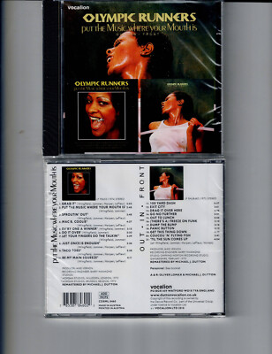 OLYMPIC RUNNERS -PUT THE MUSIC WHERE/OUT IN FRONT (CD) NEW *21 BONUS TRACKS*