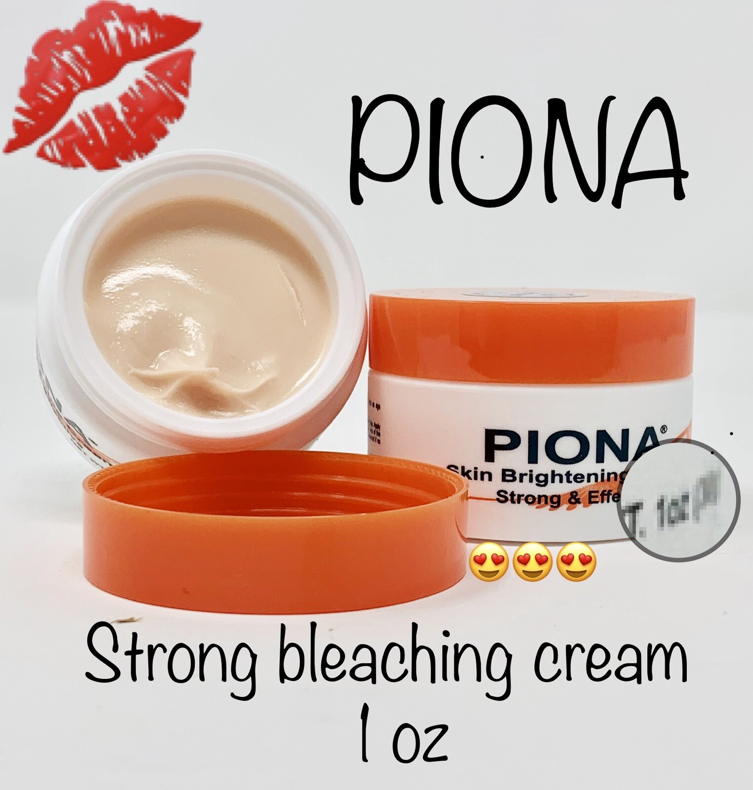 strong bleaching cream