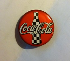 Coca Cola Button Chess Checkers Schach Dame .