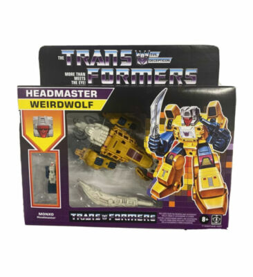 Transformers Headmaster G1 reissue Weirdwolf 2021 MB FREE SHIPPING