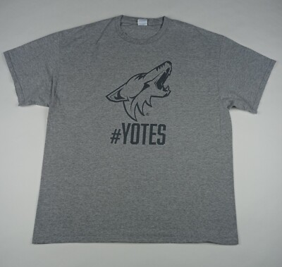 Arizona Coyotes T-Shirt #Yotes Fry's NHL Hockey Men's Size XL