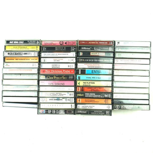 A Nice Job Lot / Collection Of Approx 50 x Mixed Genre Music Cassette
