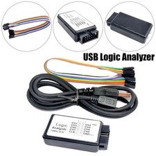 8 Channel 24MHz USB Logic Analyzer 8 CH Logic Analyzer for MCU ARM FPGA UK