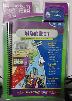 LEAPFROG QUANTUM PAD- 3rd GRADE HISTORY - NEW IN PACKAGE