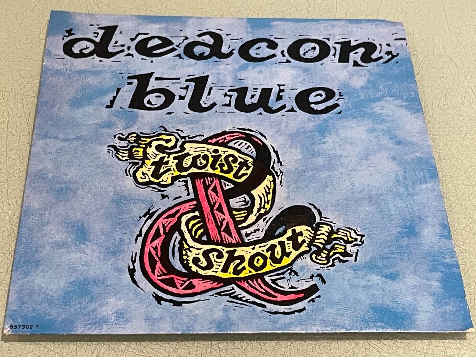 Deacon Blue - Twist & Shout - Good - Vinyl Record 7"" Single  - 1991 Sony Music