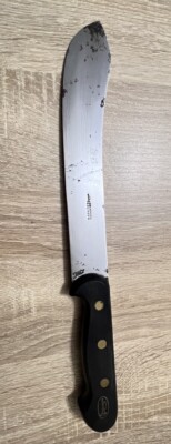 Alt Profi Fleischmesser /Kochmesser  Gebr. Weyersberg /Carbonstahl/ Krichenbaum