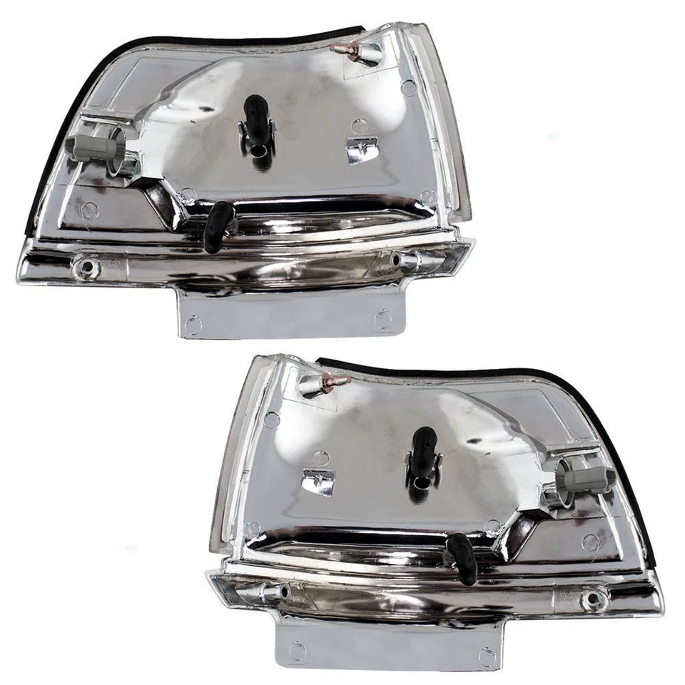 DEPO 前角转向信号灯套装适用于 1987 - 1991 年丰田凯美瑞 TO2550102 — 第 2/3 张图片