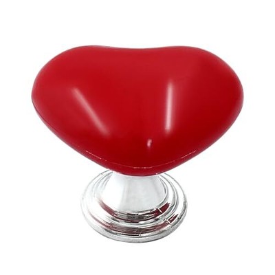 BokWin Pcs Toilet Flush Tank Button Love Shape Toilet Push Button Women 1 Red