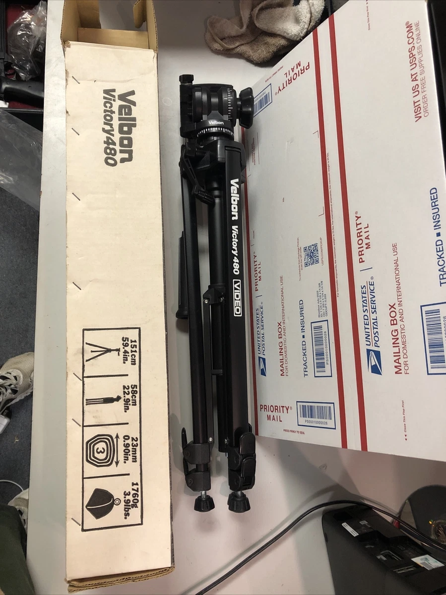 High Quality Velbon Victory 480 Tripod & Vel-Flo 8 PH-258 Pan Tilt Head