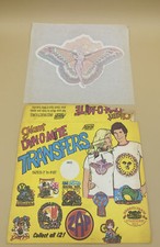 Vtg 70's Dynomite Iron-On T-Shirt Heat Transfer Fairy Butterfly Mythical