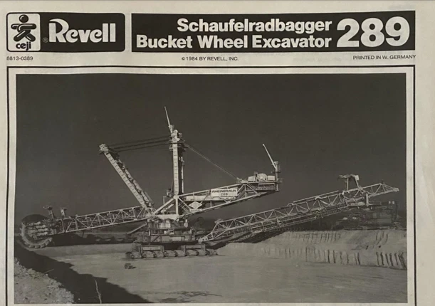 Revell 1:200 Bucket Wheel Excavator INSTRUCTIONS ONLY - Image 2 of 4