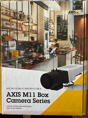 AXIS M1135 MK 11 02483-001 2MP IP BOX CAMERA