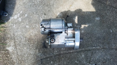 #ad Chrome Starter In Working Condition For Harley Davidson Evolution 1340 Engines $50.00