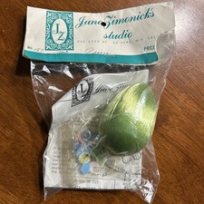 ULTRA RARE Vintage June Zimonick "PISCES Fish Christmas Ornament Kit 187, NOS