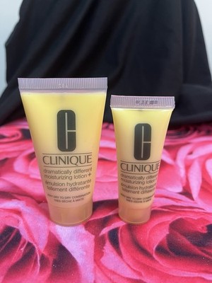 CLINIQUE DRAM DIFFERENT MOISTURIZING LOTION 1 OZ + .5 OZ=1.5 OZ