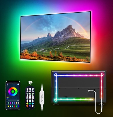MATICOD LED Lights for TV Led Backlight, 13.1ft RGB Lights for TV Lights Behi...