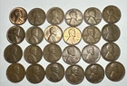 24 Lincoln Wheat Cents 10s - 50s Instant Penny Collection 1c COINS SHOWN Lot 006