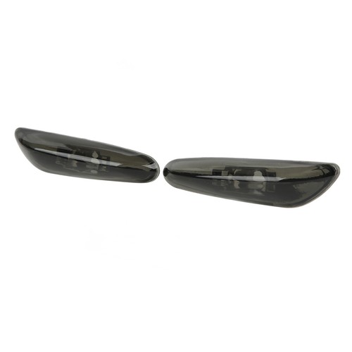 ˘Pair Car Side Marker Light Shade 63137165915 Gray For 3 Series E46 2002‑2005