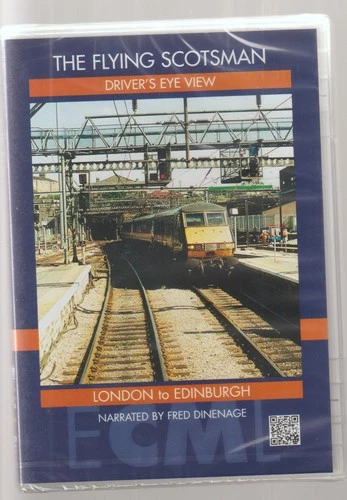 The Flying Scotsman (DVD) Railway DVD ~ Drivers Eye View ~ Cab Ride ~ Video 125 