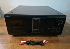 Sony CDP-CX210 MegaStorage 200-Disc CD Compact Disc Player No Remote