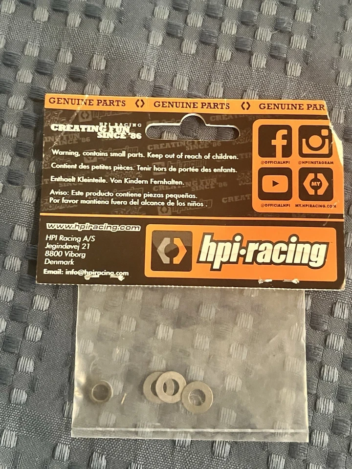 HPI Racing - Metal Spacer Set, 5X7.5X3mm, Savage X Hobby Car Part - Image 3 of 3