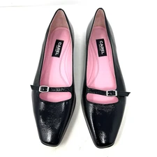 Carel Paris Emile Black Ballerina Shoes Size US 7