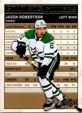 2023-24 Upper Deck #SB-23 Jason Robertson Stat Box Fillers Gold