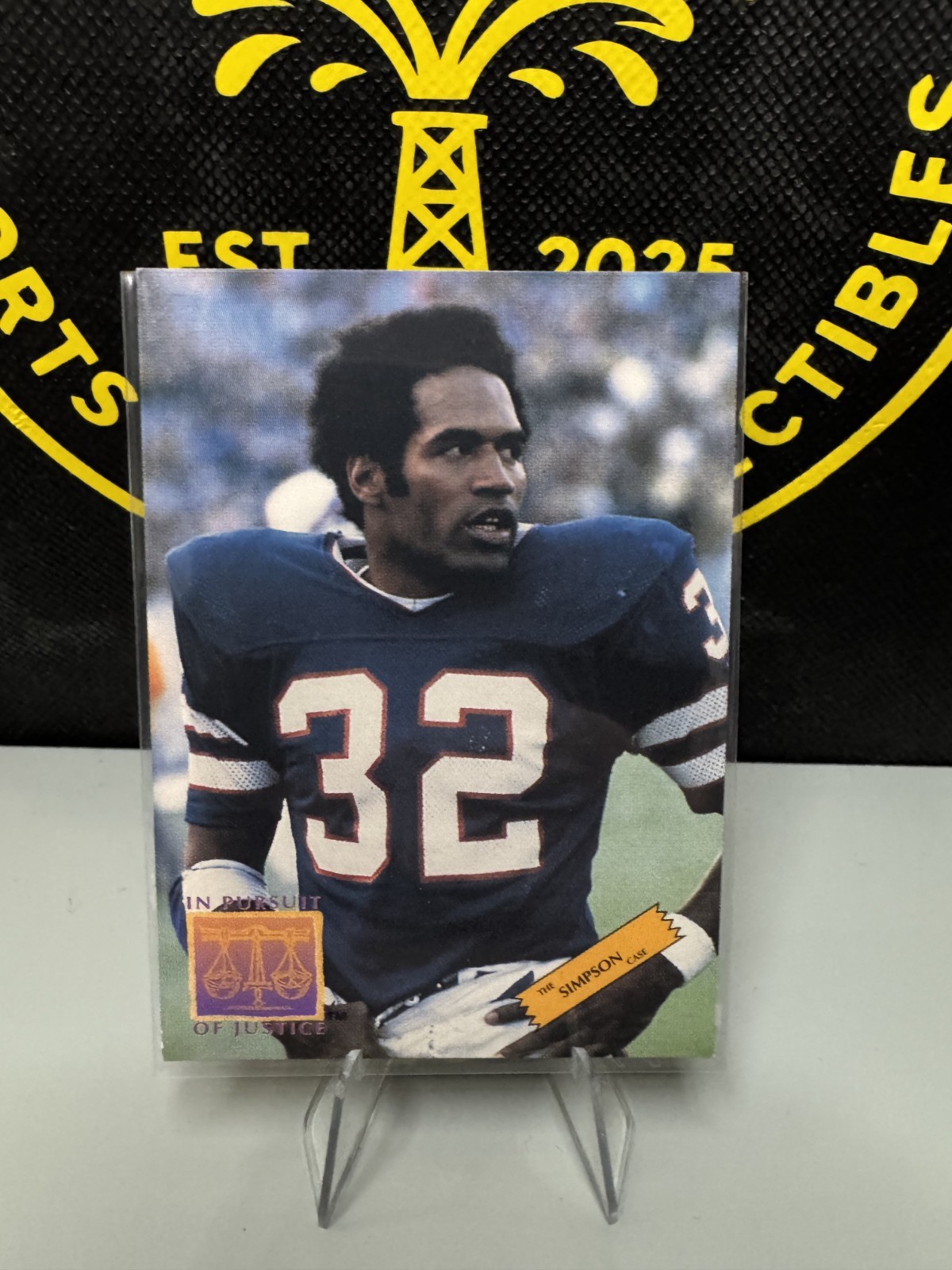 1994 Interlink In Pursuit of Justice The Simpson Case Promotional OJ Simpson #P1