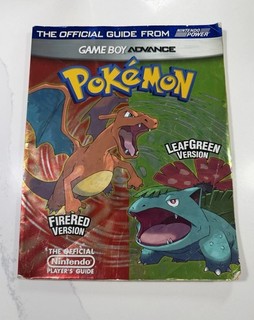 Official Nintendo Pokemon Fire Red/Leaf Green Strategy Guide GBA