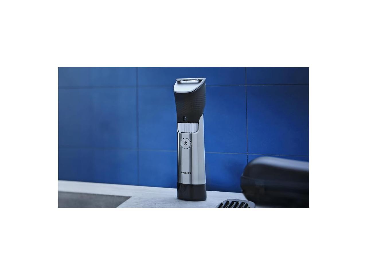 Norelco Philips Series 9000, Ultimate Precision Beard and Hair Trimmer with Bear