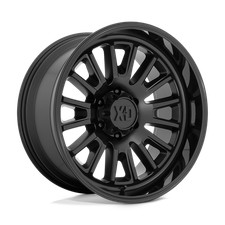 22x10 Xd Xd864 Rover Satin Black With Gloss Black Lip Wheel 8x170 -18mm