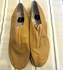 Bloch Super Jazz Slip-On Split Sole Dance Shoes, Beige Unisex S0401L size 11