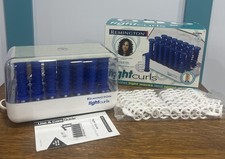 NEW in Box Remington Tight Curls Hot Rollers H-21 SPN Wax Core Rollers CLIPS VTG