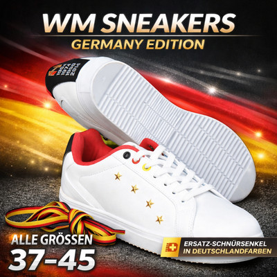 MEN'S WOMEN'S UNISEX SNEAKER SPORTS SHOES WHITE GERMANY LIGHT ELEGANT size 37-45